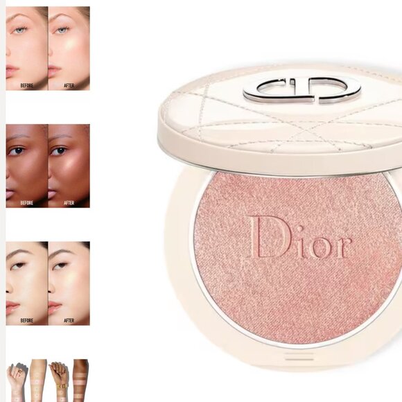 Dior Forever Couture Luminizer in 06 Coral Glow - Discontinued - Picture 1 of 4